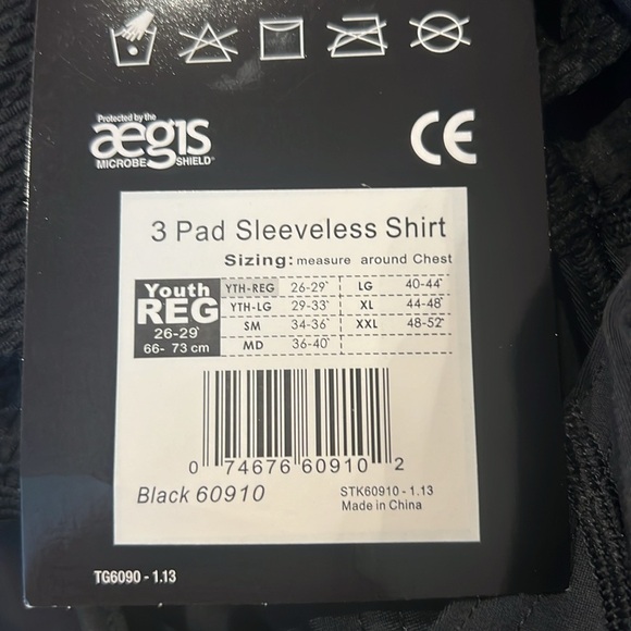 Mueller Black Padded  Football 🏈 Vest - Picture 4 of 4